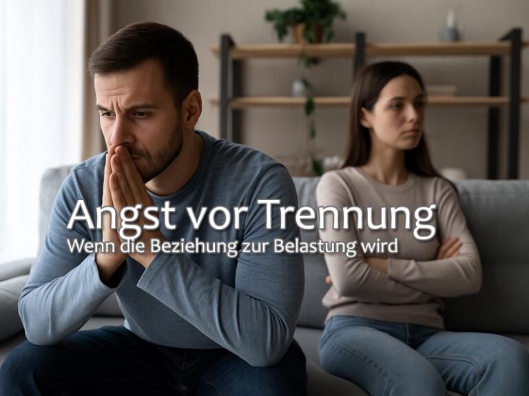 Angst vor Trennung: Wenn die Beziehung zur Belastung wird