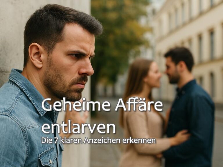 Geheime Affäre entlarven: Die 7 klaren Anzeichen erkennen