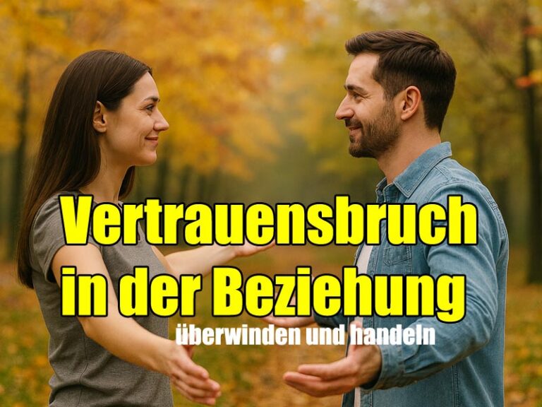 Vertrauensbruch in der Beziehung überwinden und handeln